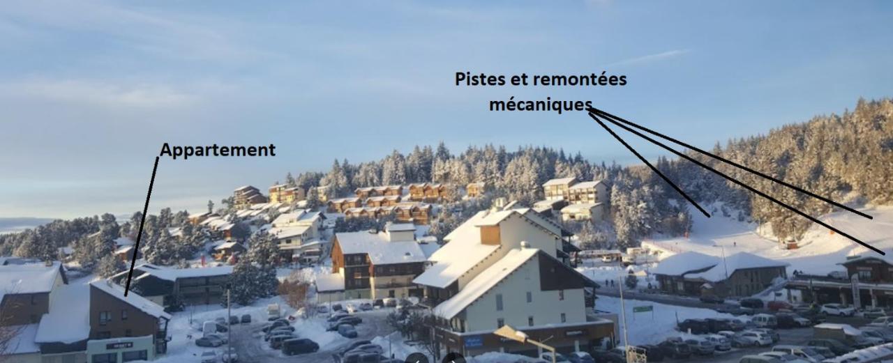 Apt Confortable Au Pied Des Pistes Et De La Foret Bolquere Bagian luar foto